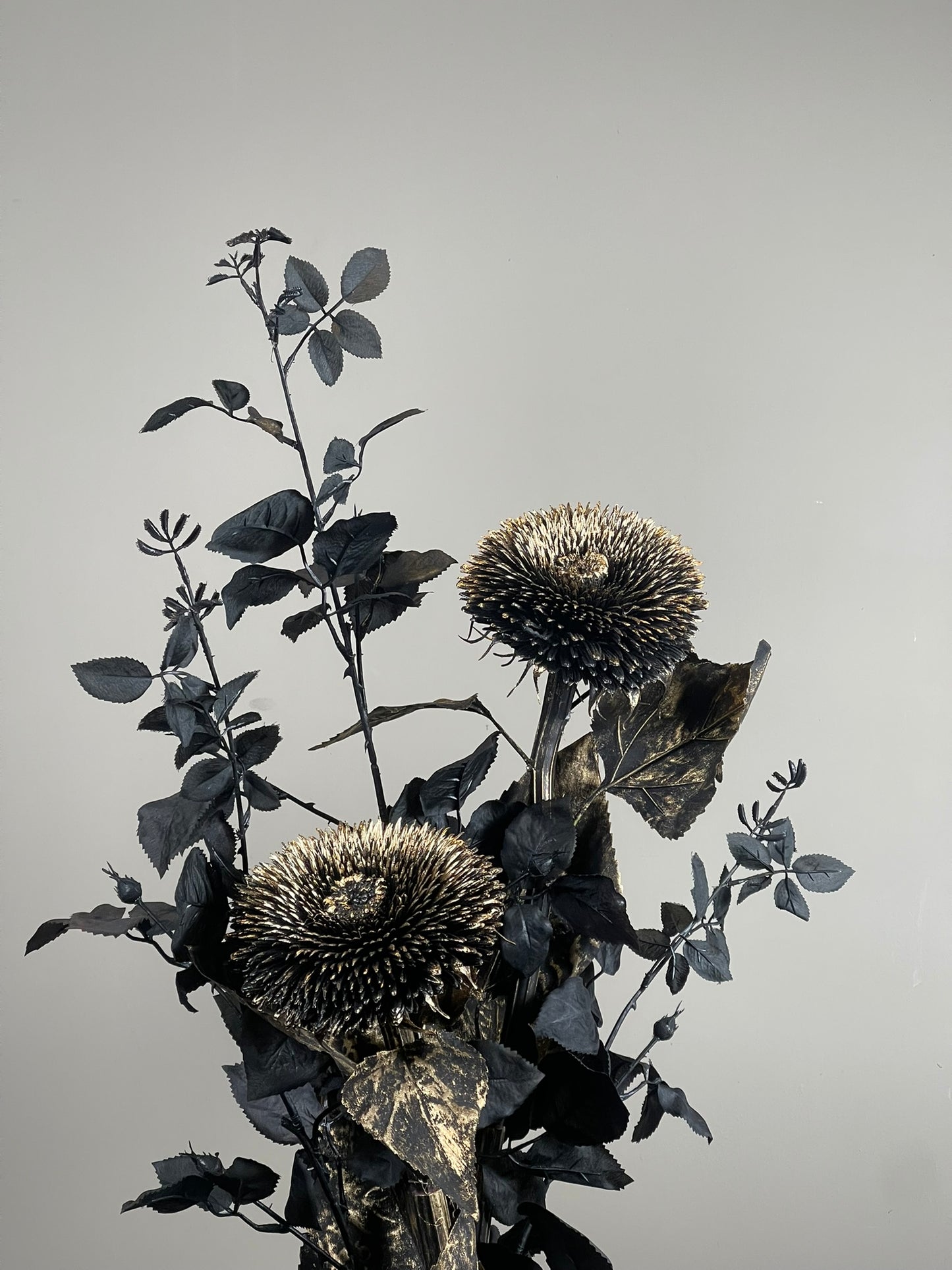 Zijdeboeket - Black Beauty