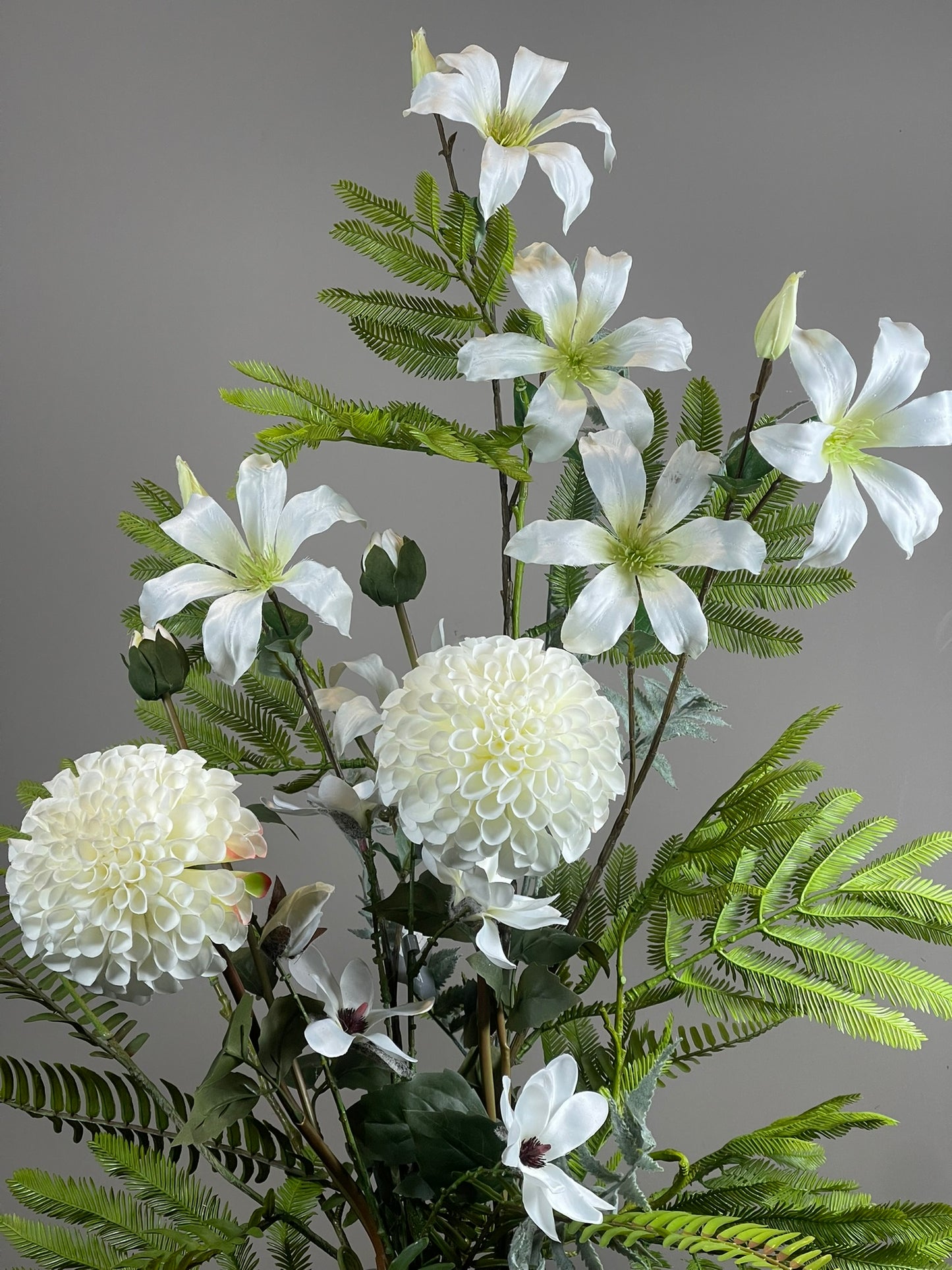 Zijdeboeket - White Glow