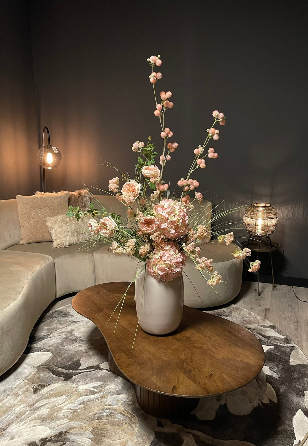 Zijdeboeket - Blush Romance