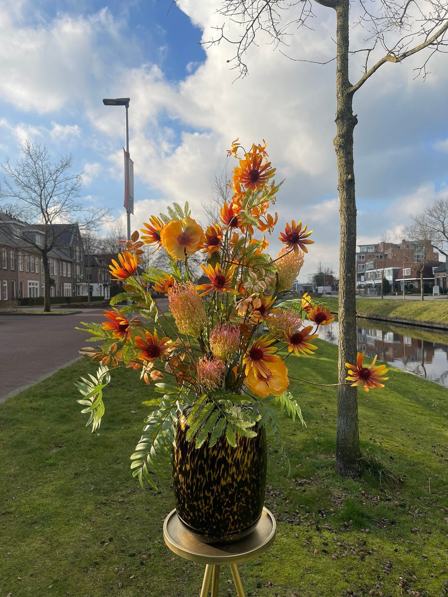 Zijdeboeket - Sunrise Charm