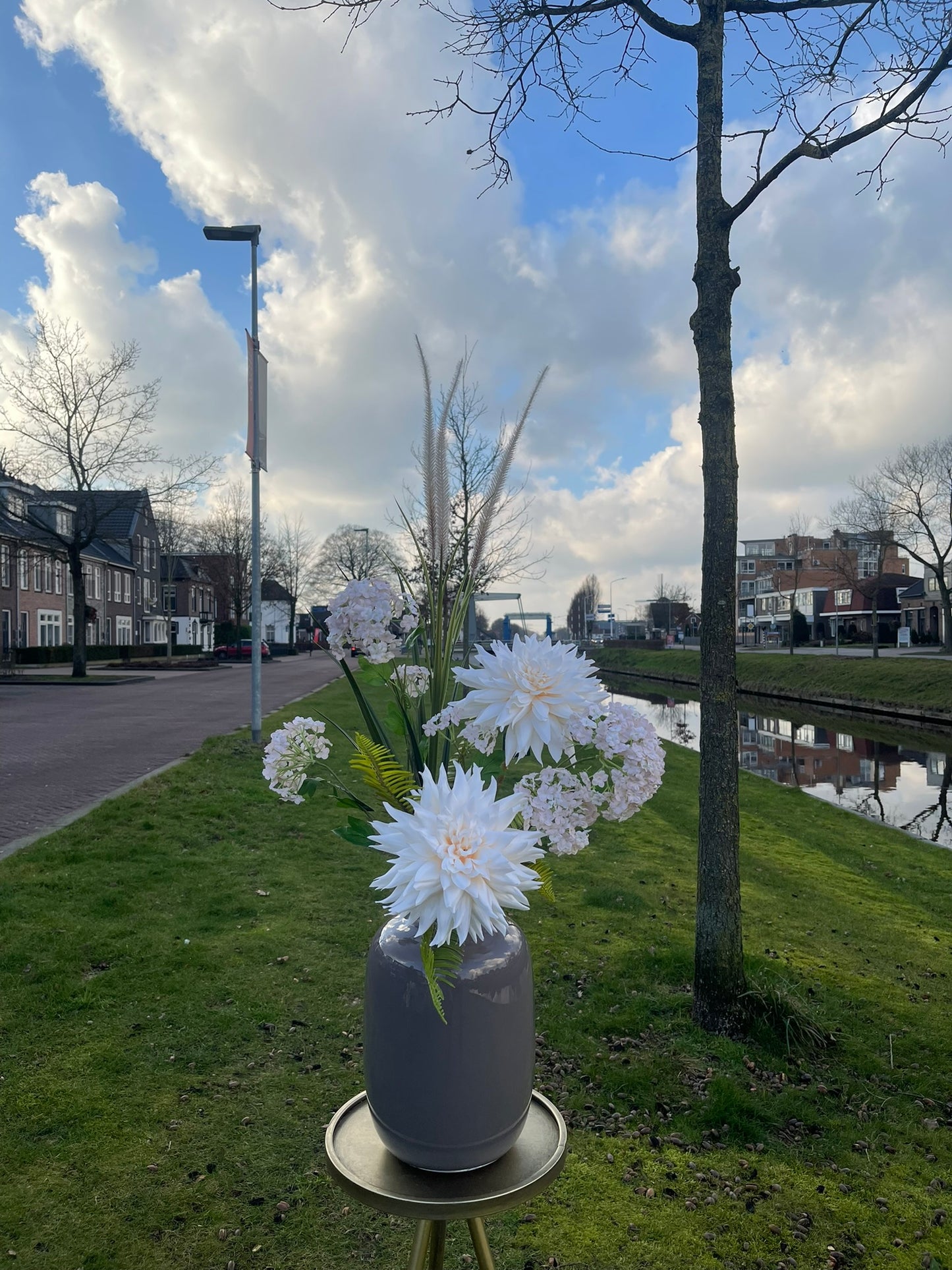 Zijdeboeket - Ivory Bliss