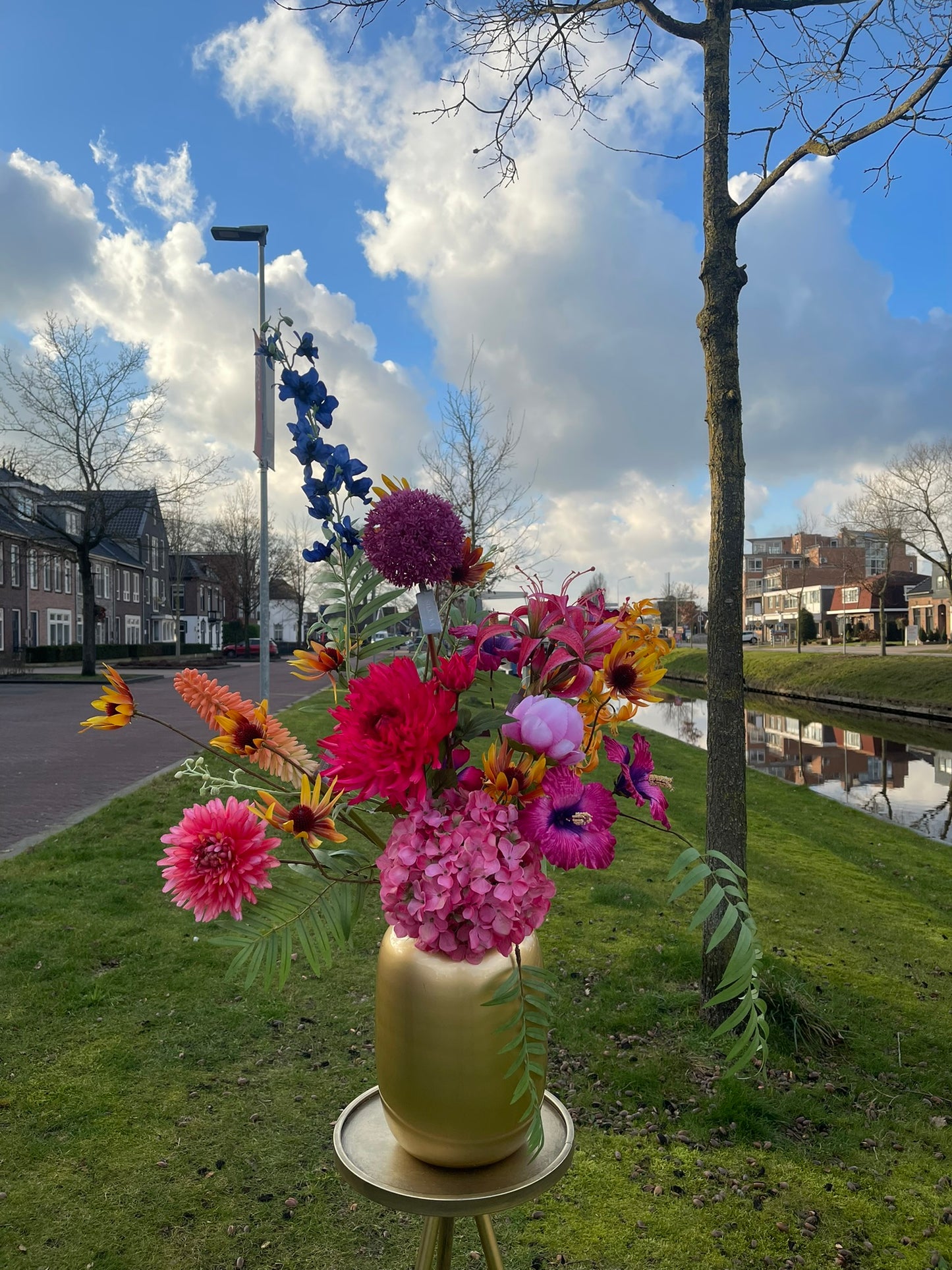 Zijdeboeket - Sunrise